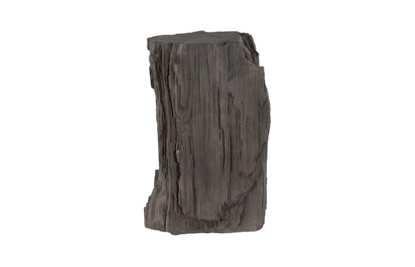 Phillips Collection Stratified Cast Stone Pedestal: Elevate Your Space With A Sculptural Foundation For Art & Plants Gray Resin Ph119125