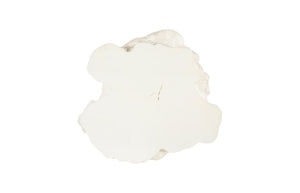 Phillips Collection Log Faux Bleached Resin Side Table Sculptural Organic Accent for Modern Living Rooms PH119405