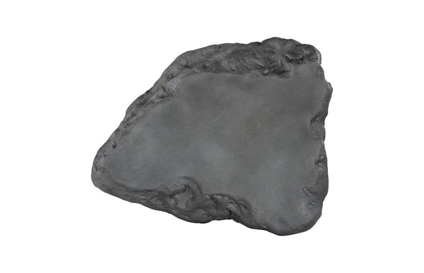 Phillips Collection Cast Boulder Coffee Table - Durable Resin Construction with Realistic Stone Finish for Indoor and Outdoor Use Charcoal Stone, Large PH119407