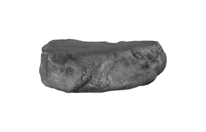 Phillips Collection Cast Boulder Coffee Table - Durable Resin Construction with Realistic Stone Finish for Indoor and Outdoor Use Charcoal Stone, Large PH119407