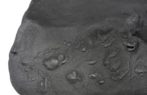 Phillips Collection Cast Boulder Coffee Table - Durable Resin Construction with Realistic Stone Finish for Indoor and Outdoor Use Charcoal Stone, Large PH119407