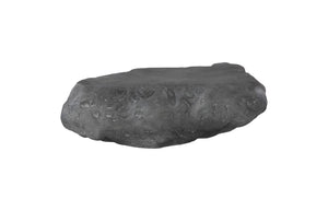 Phillips Collection Cast Boulder Coffee Table - Durable Resin Construction with Realistic Stone Finish for Indoor and Outdoor Use Charcoal Stone, Large PH119407