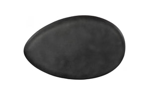 Phillips Collection River Stone Coffee Table – Sculptural Design with Smooth Silhouette for Modern Organic Living Spaces Charcoal Stone, Extra Large PH119408