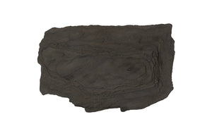 Phillips Collection Stratified Cast Stone Wall Art - Sculptural Slate Gray Decor For Sophisticated Home Spaces Gray Resin Ph119414