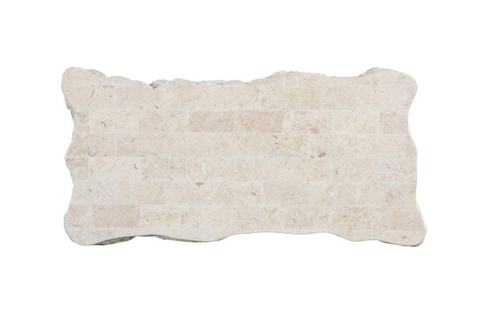 Phillips Collection Mactan Coffee Table - Sculptural Stone Design with Coastal Elegance, Perfect for Modern Living Spaces PH119556