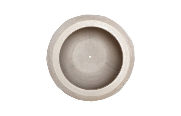 Phillips Collection Aera Planter - Sculptural Indoor Decor for Serene Spaces, Perfect for Statement Plants & Grouping Off White, Medium PH119646