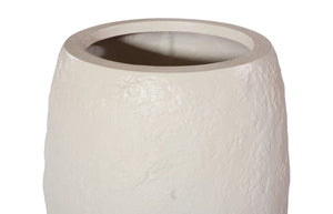 Phillips Collection Aera Planter - Sculptural Indoor Decor for Serene Spaces, Perfect for Statement Plants & Grouping Off White, Medium PH119646