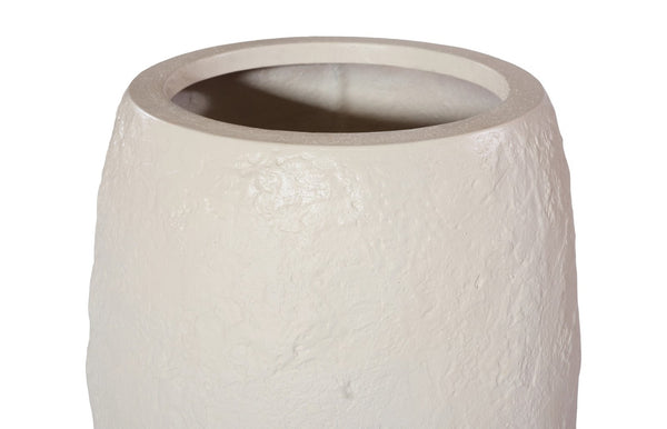 Phillips Collection Aera Planter - Sculptural Indoor Decor for Serene Spaces, Perfect for Statement Plants & Grouping Off White, Medium PH119646
