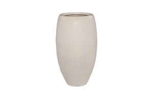 Phillips Collection Aera Planter - Sculptural Indoor Decor for Serene Spaces, Perfect for Statement Plants & Grouping Off White, Medium PH119646