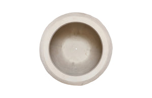 Phillips Collection Aera Planter - Sculptural Indoor Decor for Serene Spaces, Perfect for Statement Plants & Grouping Off White, Large PH119647