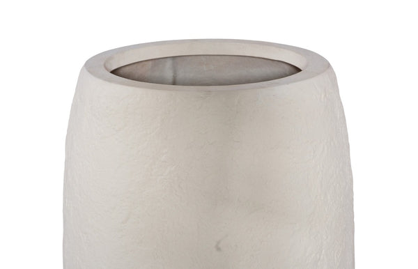 Phillips Collection Aera Planter - Sculptural Indoor Decor for Serene Spaces, Perfect for Statement Plants & Grouping Off White, Large PH119647
