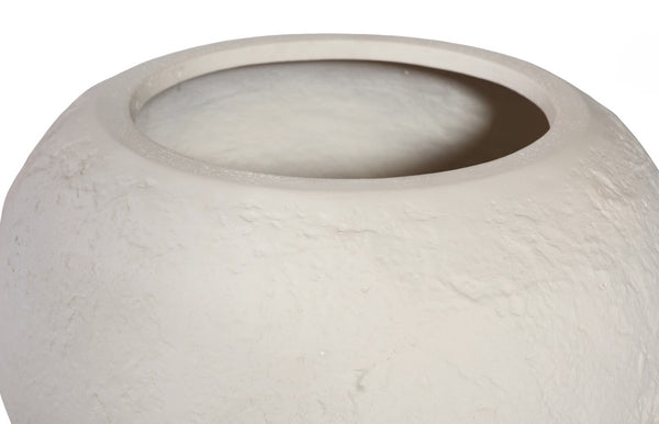 Phillips Collection Aera Planter - Sculptural Organic Design for Modern Interiors, Ideal for Home or Office Decor Off White, Medium PH119649