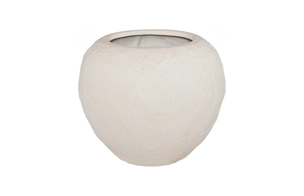 Phillips Collection Aera Planter - Sculptural Organic Design for Modern Interiors, Ideal for Home or Office Decor Off White, Medium PH119649