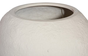Phillips Collection Aera Planter - Sculptural Organic Design for Modern Interiors, Ideal for Home or Office Decor Off White, Large PH119650