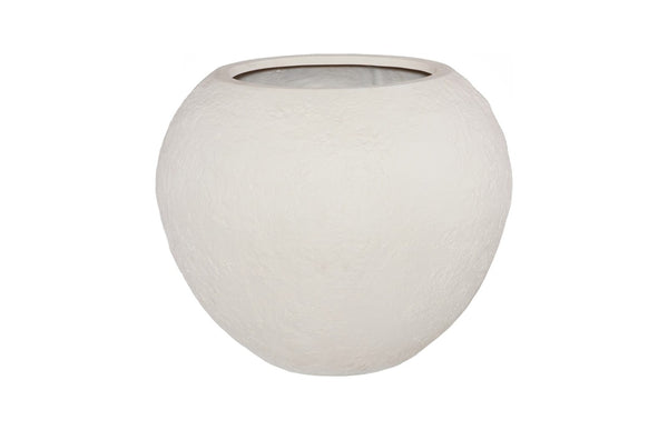 Phillips Collection Aera Planter - Sculptural Organic Design for Modern Interiors, Ideal for Home or Office Decor Off White, Large PH119650