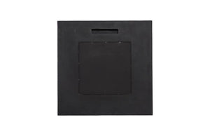 Phillips Collection Void Mirror - Minimalist Sculptural Wall Decor in Luxe Resin for Modern and Contemporary Spaces Black Stone PH119829
