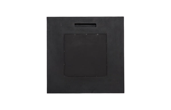 Phillips Collection Void Mirror - Minimalist Sculptural Wall Decor in Luxe Resin for Modern and Contemporary Spaces Black Stone PH119829