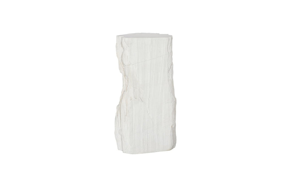 Phillips Collection Stratified Cast Stone Pedestal – Elevate Your Space with Roman Stone Finish for Art & Plants Display PH119989