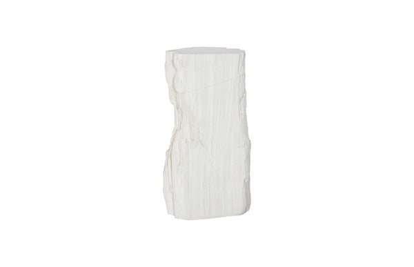 Phillips Collection Stratified Cast Stone Pedestal – Elevate Your Space with Roman Stone Finish for Art & Plants Display PH119989