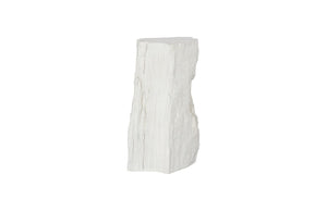 Phillips Collection Stratified Cast Stone Pedestal – Elevate Your Space with Roman Stone Finish for Art & Plants Display PH119989