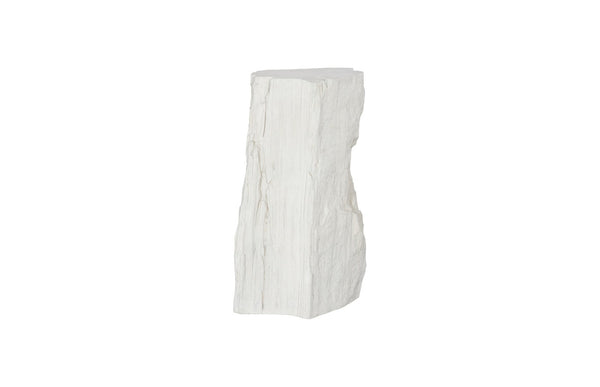 Phillips Collection Stratified Cast Stone Pedestal – Elevate Your Space with Roman Stone Finish for Art & Plants Display PH119989