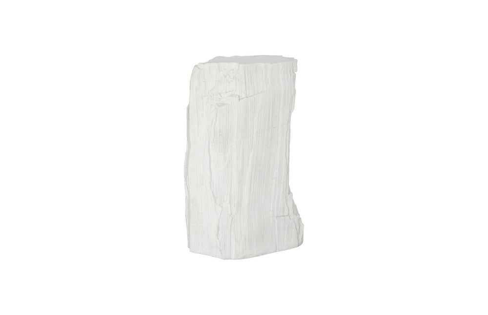 Phillips Collection Stratified Cast Stone Pedestal - Modern Roman Stone Design for Art Display & Architectural Accent PH119990