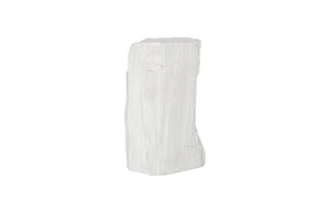Phillips Collection Stratified Cast Stone Pedestal - Modern Roman Stone Design for Art Display & Architectural Accent PH119990