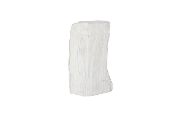 Phillips Collection Stratified Cast Stone Pedestal - Modern Roman Stone Design for Art Display & Architectural Accent PH119990