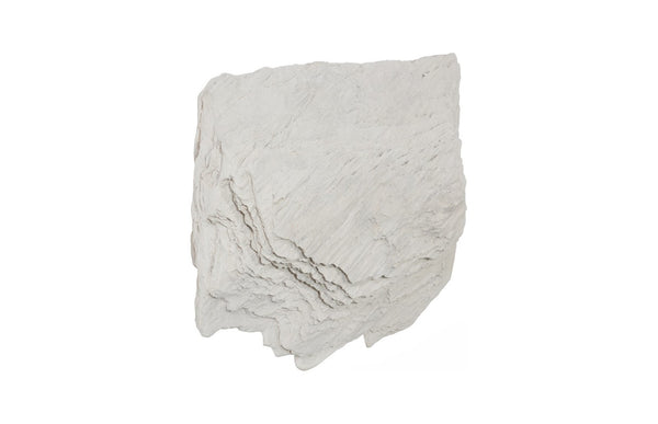 Phillips Collection Stratified Cast Stone Wall Art - Timeless Sculptural Decor with Striking Texture for Modern Spaces Roman Stone PH119991