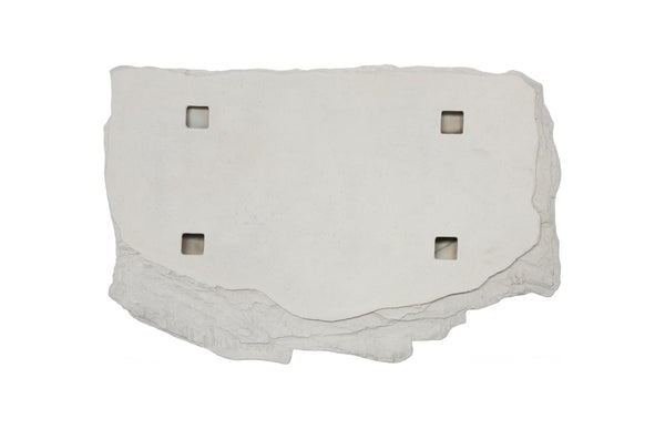 Phillips Collection Stratified Cast Stone Wall Art - Timeless Sculptural Decor with Striking Texture for Modern Spaces Roman Stone PH119991