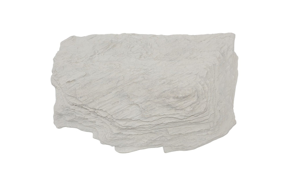 Phillips Collection Stratified Cast Stone Wall Art - Timeless Sculptural Decor with Striking Texture for Modern Spaces Roman Stone PH119991