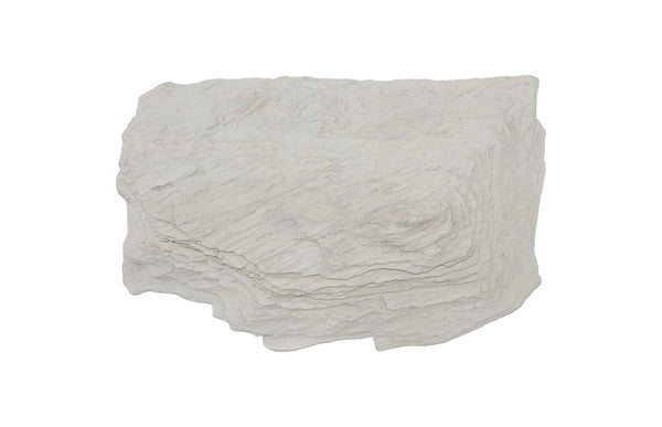 Phillips Collection Stratified Cast Stone Wall Art - Timeless Sculptural Decor with Striking Texture for Modern Spaces Roman Stone PH119991