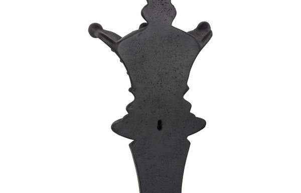 Phillips Collection Queen Chess Wall Decor - Elegant Black Resin Sculpture for Stylish Home and Game Room Accents Cast Stone Black PH120074