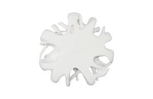 Phillips Collection Cast Root Coffee Table – Sculptural White Stone Design, Durable Resin Finish for Modern Interiors PH120078