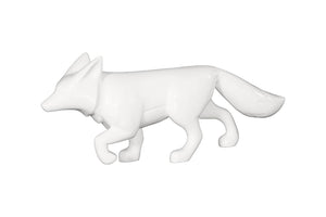 Phillips Collection Fox Silhouette Sculpture Gel Coat Finish Minimalist Art Accent for Console or Shelf PH120082