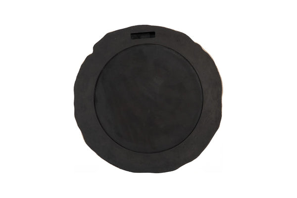 Phillips Collection Formation Mirror - Textured Artful Design with Sculptural Edge for Modern Wall Decor and Style Sand Dune PH120083