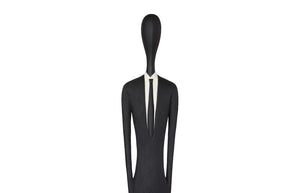 Phillips Collection Payo Sculpture, Striking Black Matte Statement Piece for Modern Décor & Artistic Interior Design PH120170