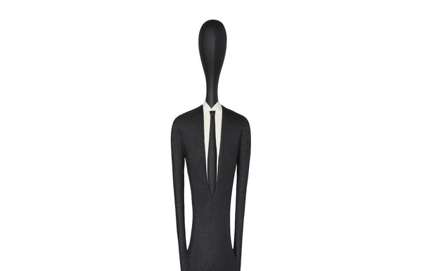 Phillips Collection Payo Sculpture, Striking Black Matte Statement Piece for Modern Décor & Artistic Interior Design PH120170