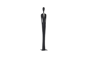 Phillips Collection Payo Sculpture, Striking Black Matte Statement Piece for Modern Décor & Artistic Interior Design PH120170