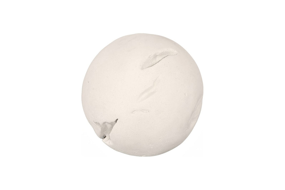 Phillips Collection Cast Root Floor Ball - Unique Sculptural Accent for Modern and Rustic Spaces, Indoor or Outdoor Use Roman Stone PH120173