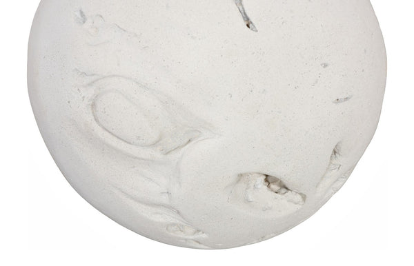 Phillips Collection Cast Root Floor Ball - Unique Sculptural Accent for Modern and Rustic Spaces, Indoor or Outdoor Use Roman Stone PH120173