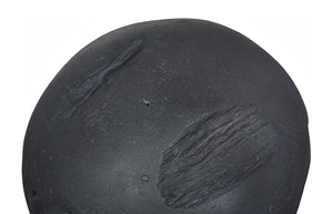 Phillips Collection Cast Root Floor Ball - Sculptural Resin and Stone Composite Accent for Indoor and Outdoor Decor Charcoal Stone PH120175