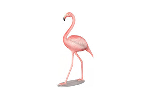 Phillips Collection Flamingo Sculpture - Elegant Tropical Décor Accent, Graceful Resin Design for Modern or Coastal Interiors PH120178