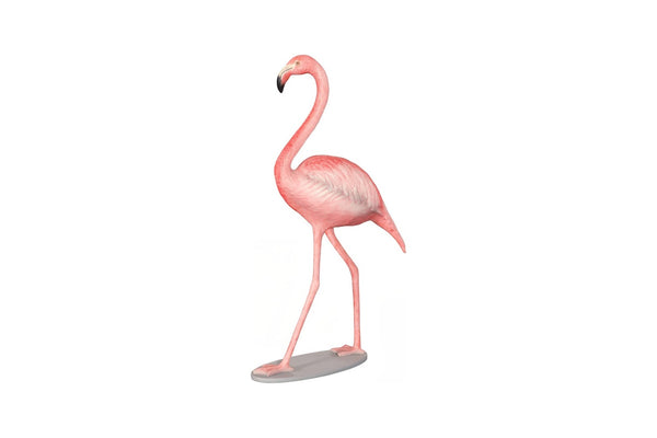 Phillips Collection Flamingo Sculpture - Elegant Tropical Décor Accent, Graceful Resin Design for Modern or Coastal Interiors PH120178
