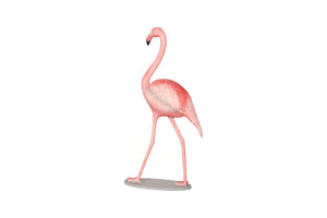 Phillips Collection Flamingo Sculpture - Elegant Tropical Décor Accent, Graceful Resin Design for Modern or Coastal Interiors PH120178