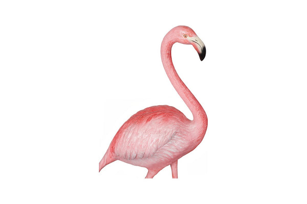 Phillips Collection Flamingo Sculpture - Elegant Tropical Décor Accent, Graceful Resin Design for Modern or Coastal Interiors PH120178