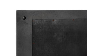 Phillips Collection Magma Mirror - Charcoal Stone with Jagged Edge Design for Dramatic Reflection in Any Space PH120235
