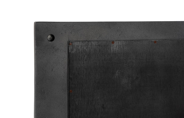 Phillips Collection Magma Mirror - Charcoal Stone with Jagged Edge Design for Dramatic Reflection in Any Space PH120235