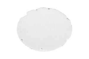 Phillips Collection Shear Oval Sculptural Side Table Cast Resin Crushed Stone Geological Texture Accent PH120517