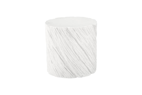 Phillips Collection Shear Oval Sculptural Side Table Cast Resin Crushed Stone Geological Texture Accent PH120517